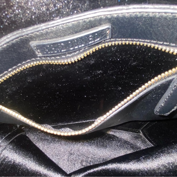 NWOT RARE ah-dorned New York Black Tote with Rhinestone Crystal Snake - Picture 6 of 10